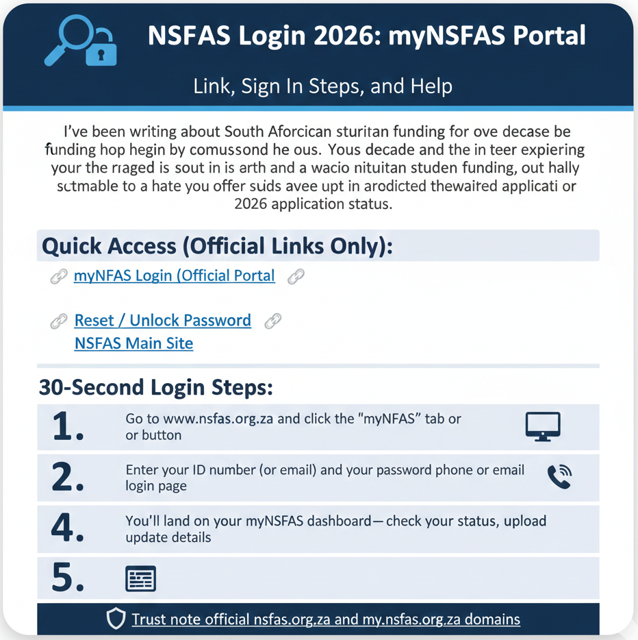 nsfas login 
